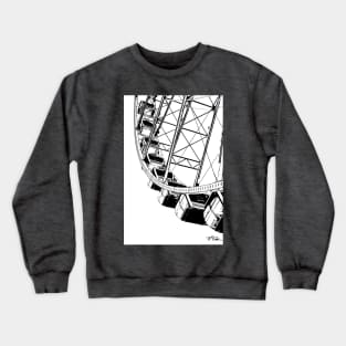 Going Up On The Big Wheel Crewneck Sweatshirt